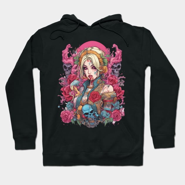 Hard Core Hoodie by animegirlnft